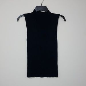 DKNY black sleeveless shirt, size XS